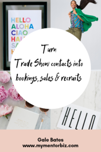 get trade show contacts