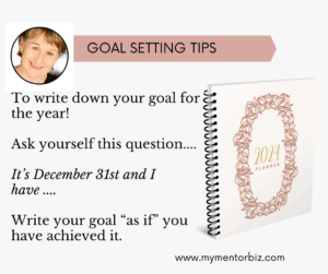 Write down your goal