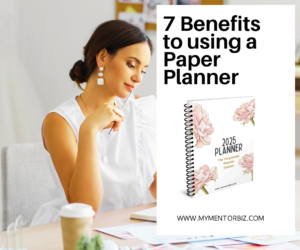 7 Benefits to using a Paper Planner