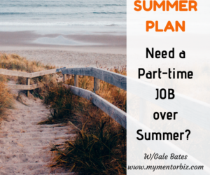 Your Direct Sales Biz is your Part-time Job over Summer!